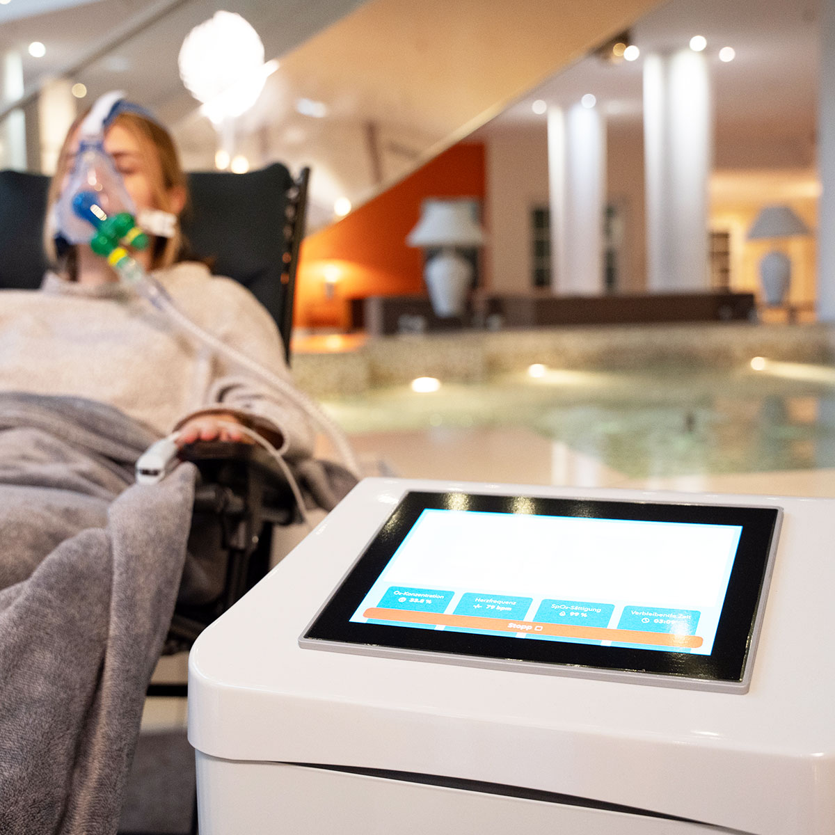 DG-ES: Intervall-Hypoxie-Hyperoxie-Therapie (IHHT)